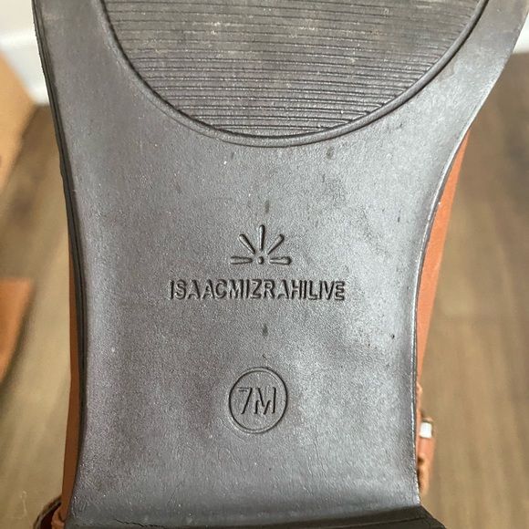 Isaac Mizrahi leather booties-size 7 - Picture 8 of 10